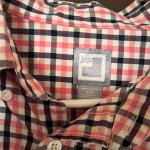 JCP 80's 2ply XXL long sleeve dress shirt